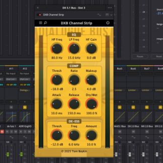 DXB Channel Strip Plugin